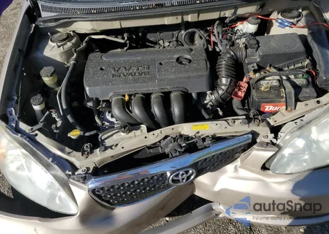 2006 Toyota Corolla Ce из США, поврежденный, VIN 2T1BR32E46C637819